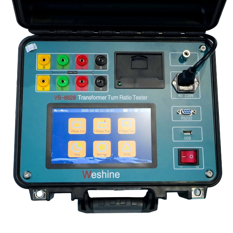 Тест за съотношение на напрежението на трансформатора